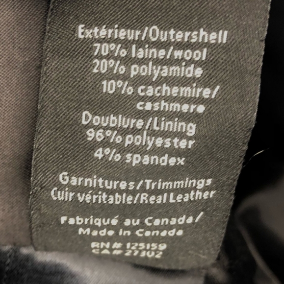 Mackage black Raffy peacoat - Picture 7 of 16